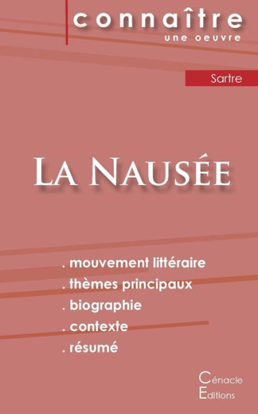 Fiche de lecture La Nausï¿½e de Jean-Paul Sartre (Analyse littï¿½raire de rï¿½fï¿½rence et rï¿½sumï¿½ complet)