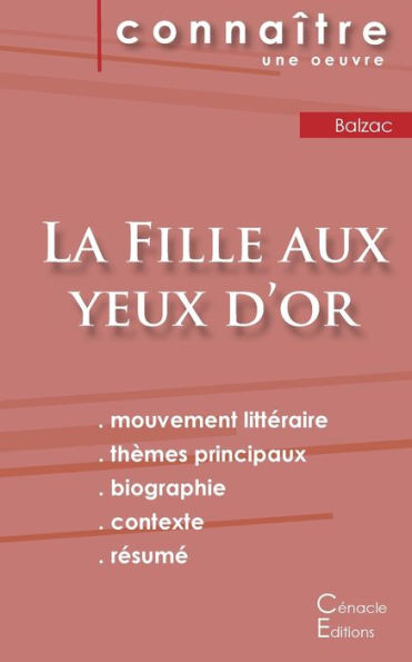 Fiche de lecture La Fille aux yeux d'or de Balzac (Analyse littéraire de référence et résumé complet)