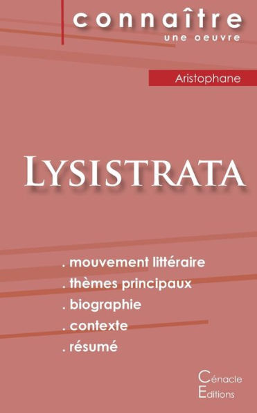 Fiche de lecture Lysistrata (Analyse littéraire de référence et résumé complet)