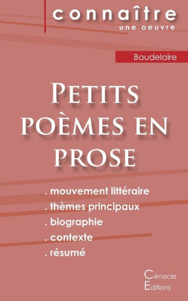 Fiche de lecture Petits poï¿½mes en prose de Baudelaire (Analyse littï¿½raire de rï¿½fï¿½rence et rï¿½sumï¿½ complet)