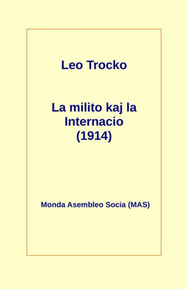 La milito kaj la Internacio (1914)