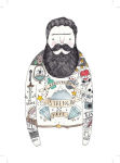 Alternative view 7 of Beards Rock: 30 Deluxe Postcards