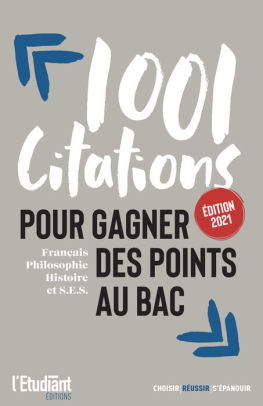 1001 Citations Pour Gagner Des Points Au Bac By Collectif Nook Book Ebook Barnes Noble