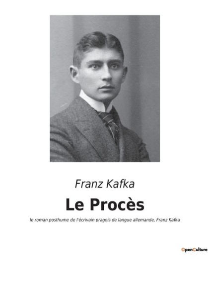 Le Procï¿½s: le roman posthume de l'ï¿½crivain pragois de langue allemande, Franz Kafka