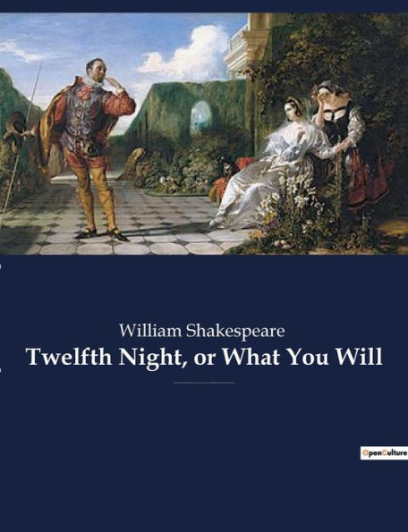 Twelfth Night, or What You Will: a romantic comedy by William Shakespeare, believed to have been written around 1601-1602 as a Twelfth Night's entertainment for the close of the Christmas season.