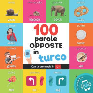 Title: 100 parole opposte in turco: Libro illustrato bilingue per bambini: italiano / turco con pronuncia, Author: Yukismart