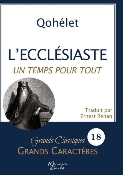 L'Ecclï¿½siaste en grands caractï¿½res: Police Arial 18 facile ï¿½ lire