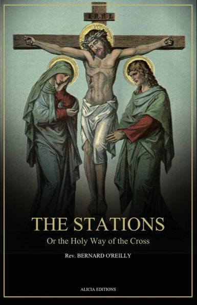 the Stations, Or Holy Way of Cross: Illustrated colors - New edition Large Print