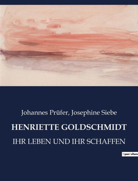 Henriette Goldschmidt: Ihr Leben Und Ihr Schaffen