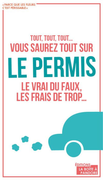 Vous saurez tout sur le permis: Un livre rassurant pour les maudits du volant