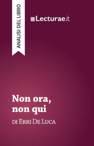 Title: Non ora, non qui - Erri De Luca (analisi del libro), Author: Tommaso Rossi