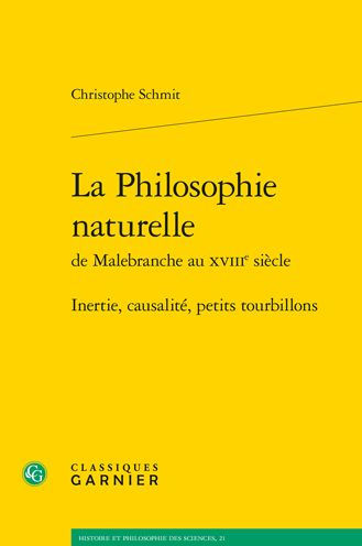 La Philosophie naturelle: Inertie, causalite, petits tourbillons