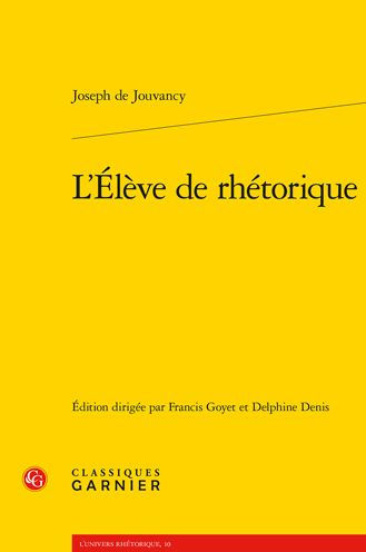 L'Eleve de rhetorique