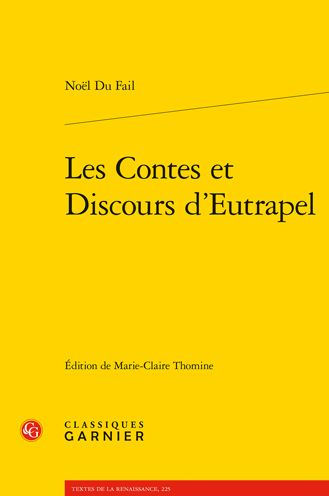 Les Contes et Discours d'Eutrapel