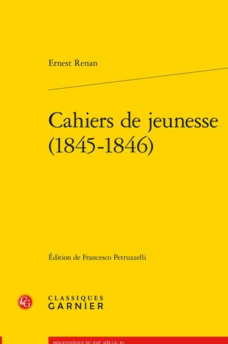 Cahiers de jeunesse (1845-1846)