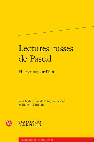Lectures russes de Pascal: Hier et aujourd'hui