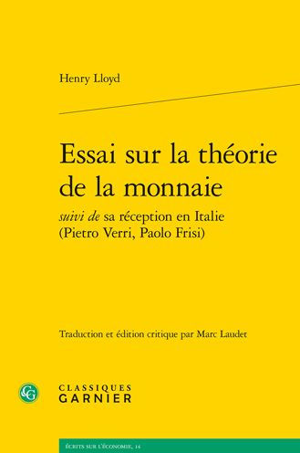 Essai sur la theorie de la monnaie