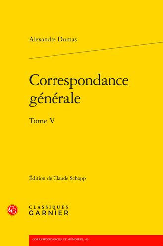 Correspondance generale. Tome V