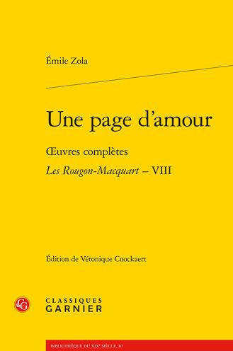 Une page d'amour: OEuvres completes - Les Rougon-Macquart, VIII