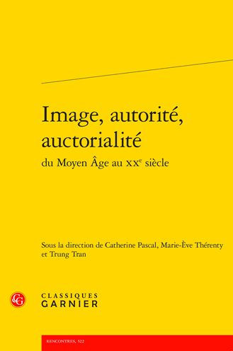 Image, autorite, auctorialite