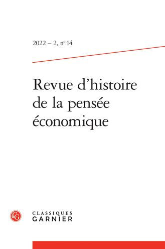 Revue d'histoire de la pensee economique