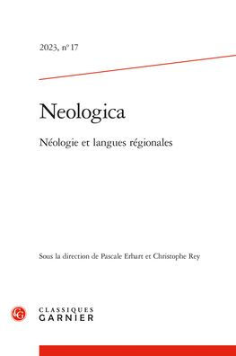 Neologica: Neologie et langues regionales