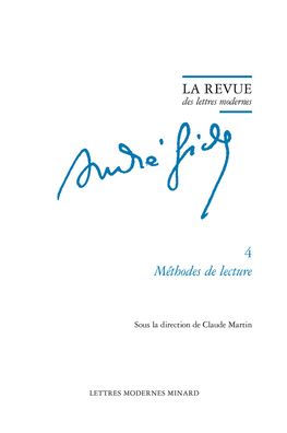 La Revue des lettres modernes: Methodes de lecture