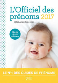 Title: L'Officiel des prénoms 2017, Author: Stéphanie RAPOPORT