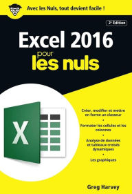 Title: Excel 2016 pour les Nuls poche, 2e édition, Author: Greg Harvey
