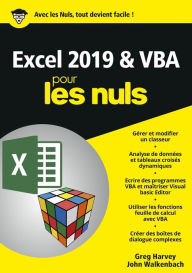 Title: Excel 2019 & VBA pour les Nuls, mégapoche, Author: John Walkenbach