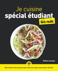 Title: Je cuisine spécial étudiant pour les Nuls, Author: Émilie Laraison