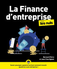 Title: La Finance d'entreprise pour les Nuls, grand format, 2e éd., Author: Jean-Yves Eglem
