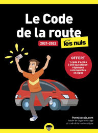 Title: Le code de la route 2021-2022 pour les Nuls, poche, offert 1 code d'accès à 400 questions-réponses commentées en ligne, Author: Permisecole.com