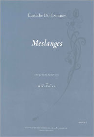 Title: Eustache du Caurroy, Meslanges, Author: M.-A. Colin