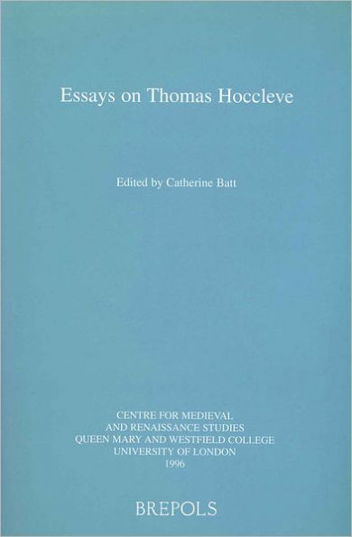 Essays on Thomas Hoccleve