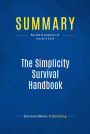 Summary: The Simplicity Survival Handbook: Review and Analysis of Jensen's Book