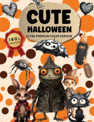 Title: Cut and Collage Cute Halloween Ephemera: High Quality Images Of Frog and Candle For Paper Crafts, Scrapbooking, Mixed Media, Junk Journals, Decorative Art, Artist Trading Cards, and More., Author: Kate Curry