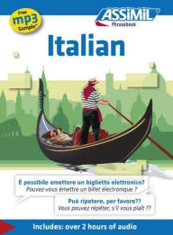 Title: PHRASEBOOK ITALIAN, Author: Jen-Pierre Guglielmi