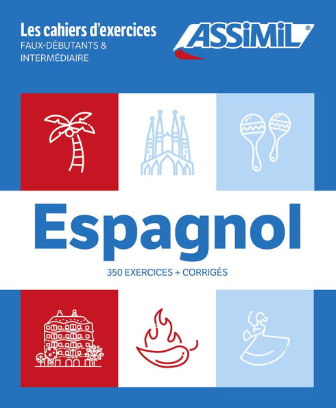 Spanish Exercise Book Box Set: Coffret Cahiers Espagnol Débutants/Intermédiaire