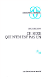 Title: Ce Sexe Qui n'en Est Pas Un, Author: Luce Irigary