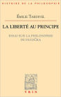 La liberte au principe: Essai sur la philosophie de Patocka