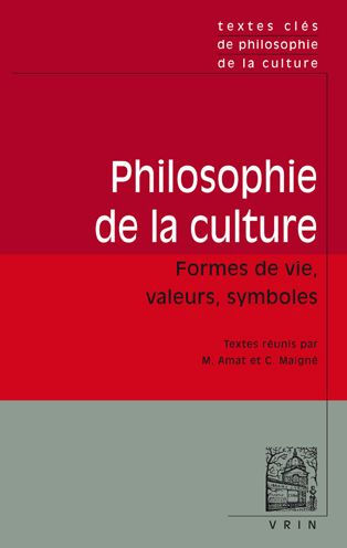 Textes cles de philosophie de la culture