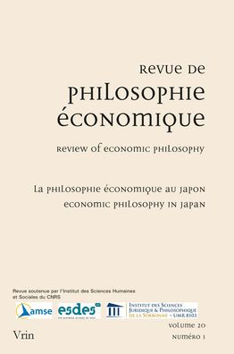 La philosophie economique au Japon / Economic Philosophy in Japan