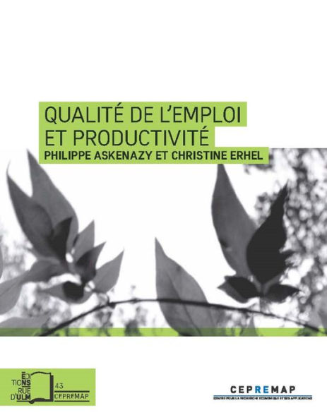 Qualité de l'emploi et productivité