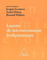 Title: Leçons de microéconomie évolutionniste, Author: Jacques Lesourne
