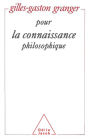 Pour la connaissance philosophique