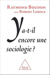 Title: Y a-t-il encore une sociologie ?, Author: Raymond Boudon