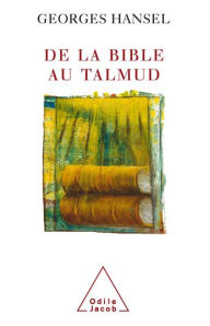 Title: De la Bible au Talmud: suivi de L'Itinéraire de pensée d'Emmanuel Lévinas, Author: Georges Hansel