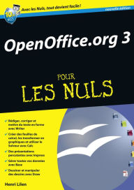 Title: OpenOffice.org 3.X Mégapoche Pour les nuls, Author: Henri Lilen