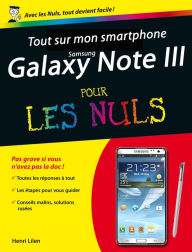 Title: Tout sur mon smartphone Galaxy Note 3 Pour les Nuls, Author: Patrick Beuzit